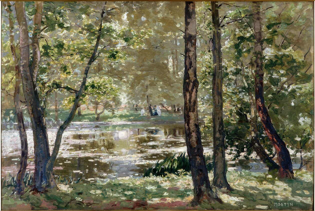 Lumière du soleil, Burnham Beeches - Thomas Edwin Mostyn