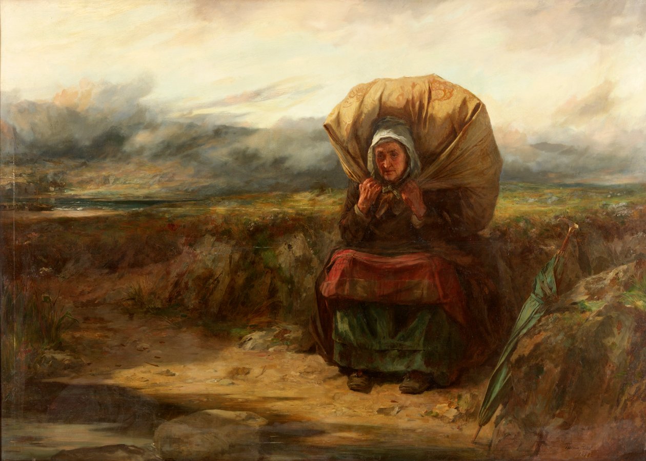 Et avec le fardeau de nombreuses années, 1888 - Thomas Faed
