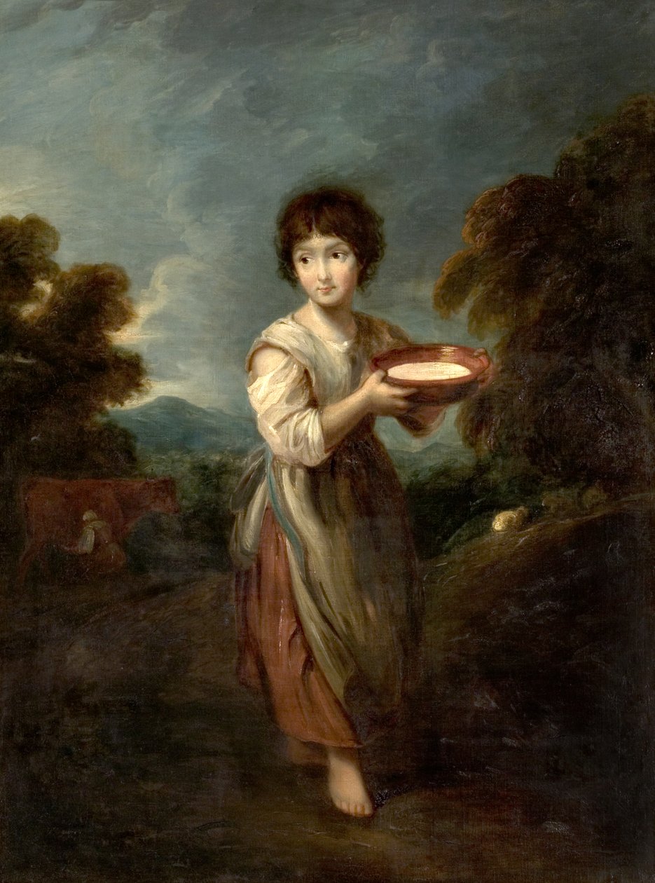Une fille de cottage - Thomas Gainsborough