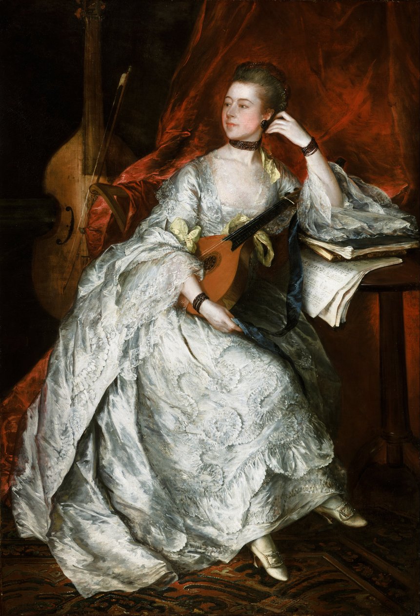Ann Ford (plus tard Mme Philip Thicknesse) - Thomas Gainsborough