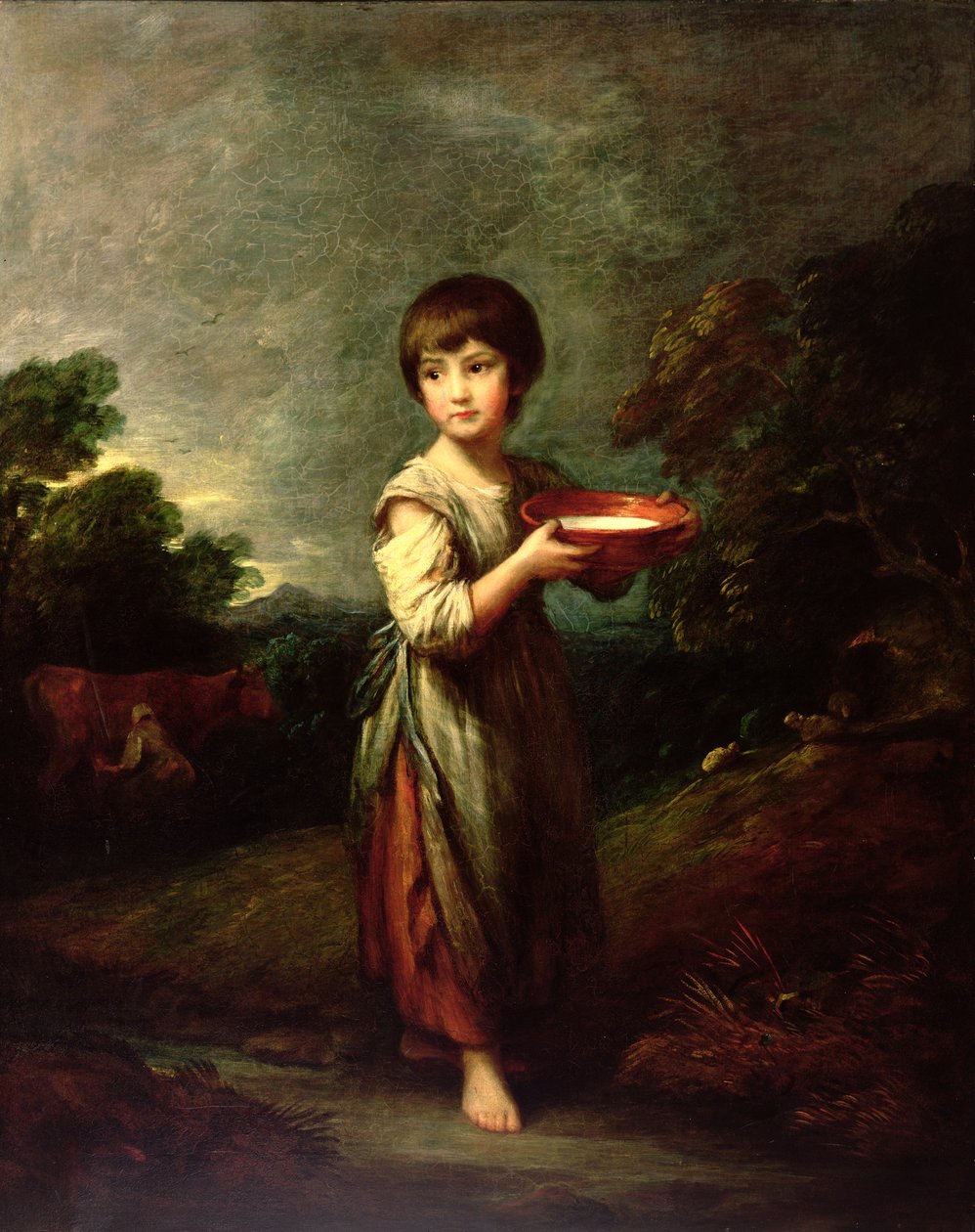 Lavinia, la laitière - Thomas Gainsborough