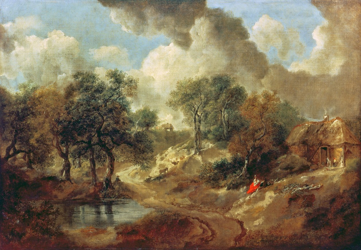 Paysage du Suffolk, 1748 - Thomas Gainsborough