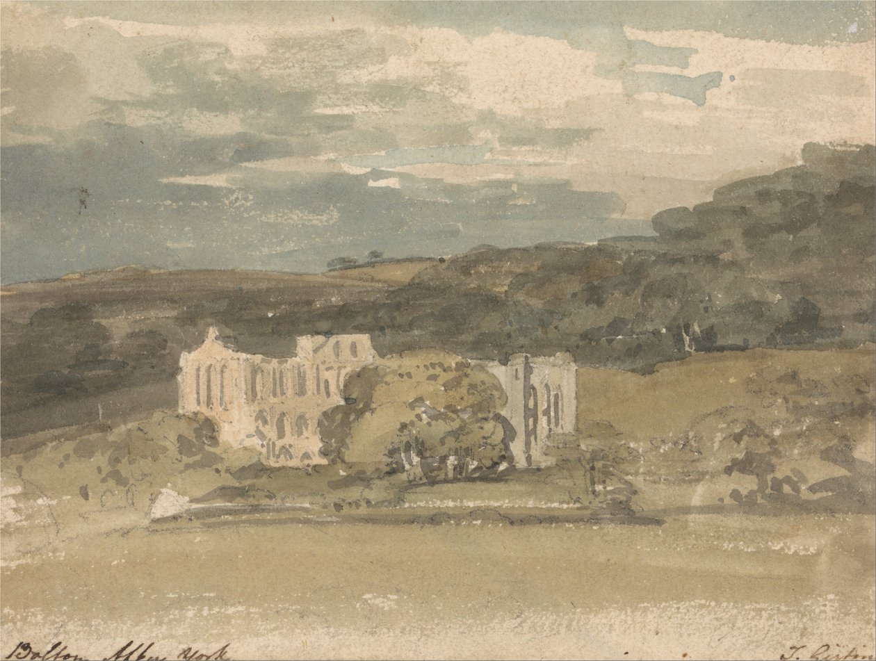 Abbaye de Rievaulx, Yorkshire - Thomas Girtin
