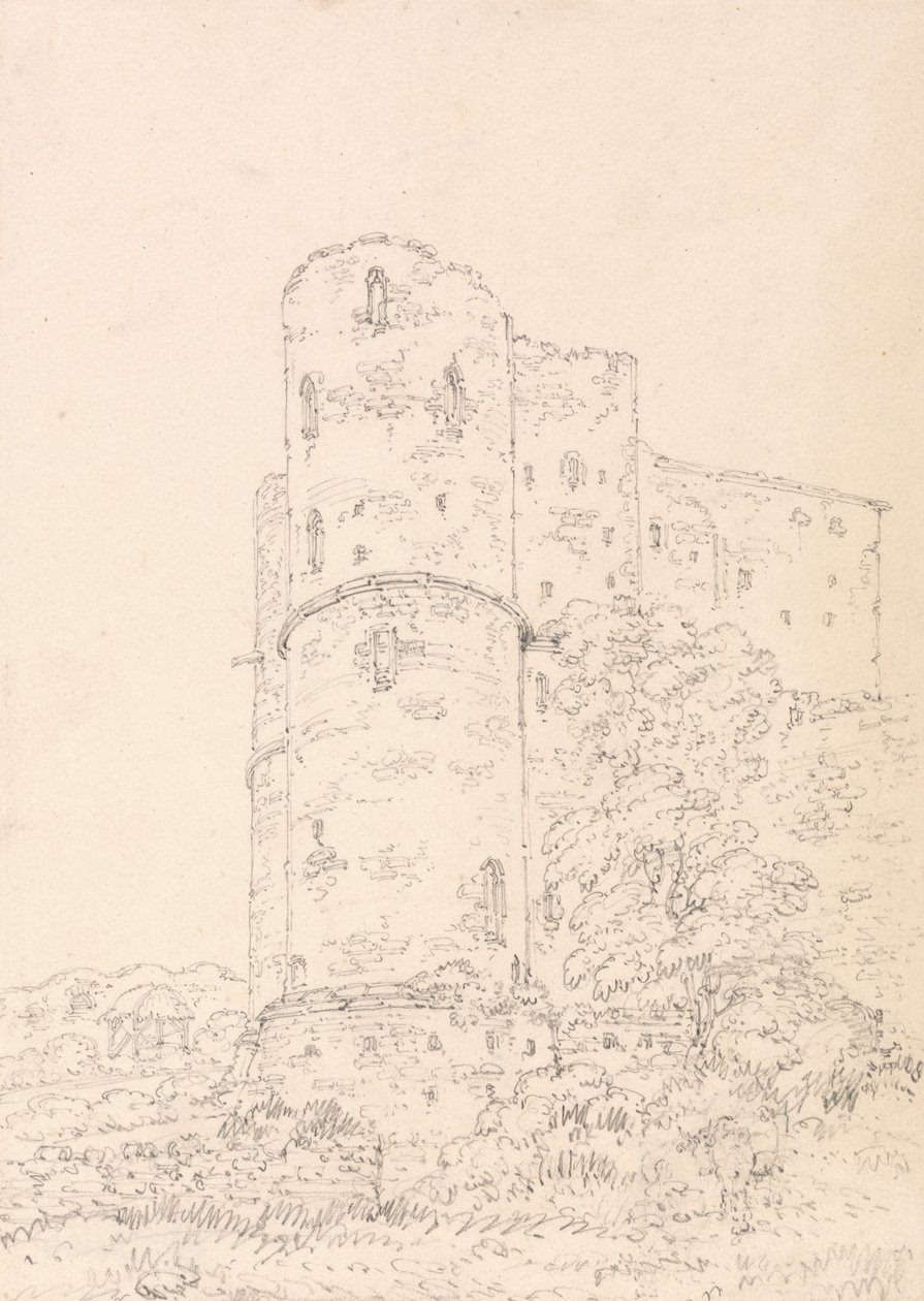 Château de Saltwood, Kent - Thomas Girtin