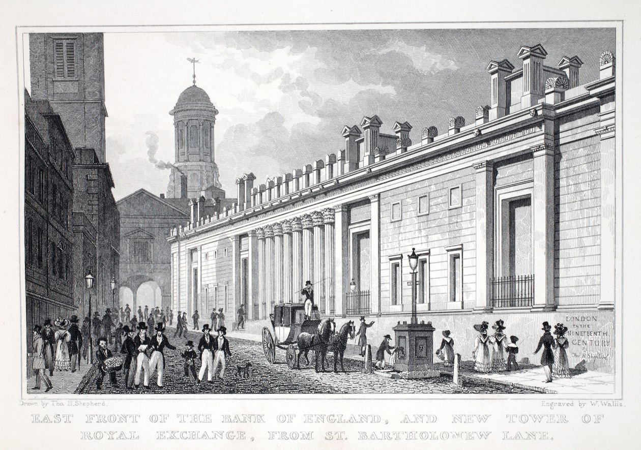 Façade Est de la Banque d