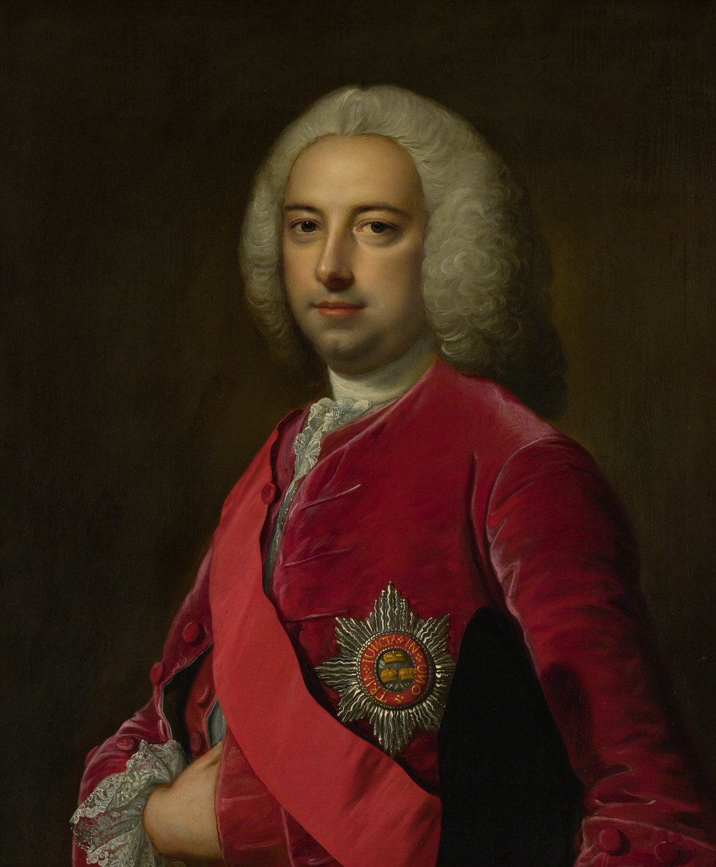 Portrait de Sir Edward Walpole - Thomas Hudson