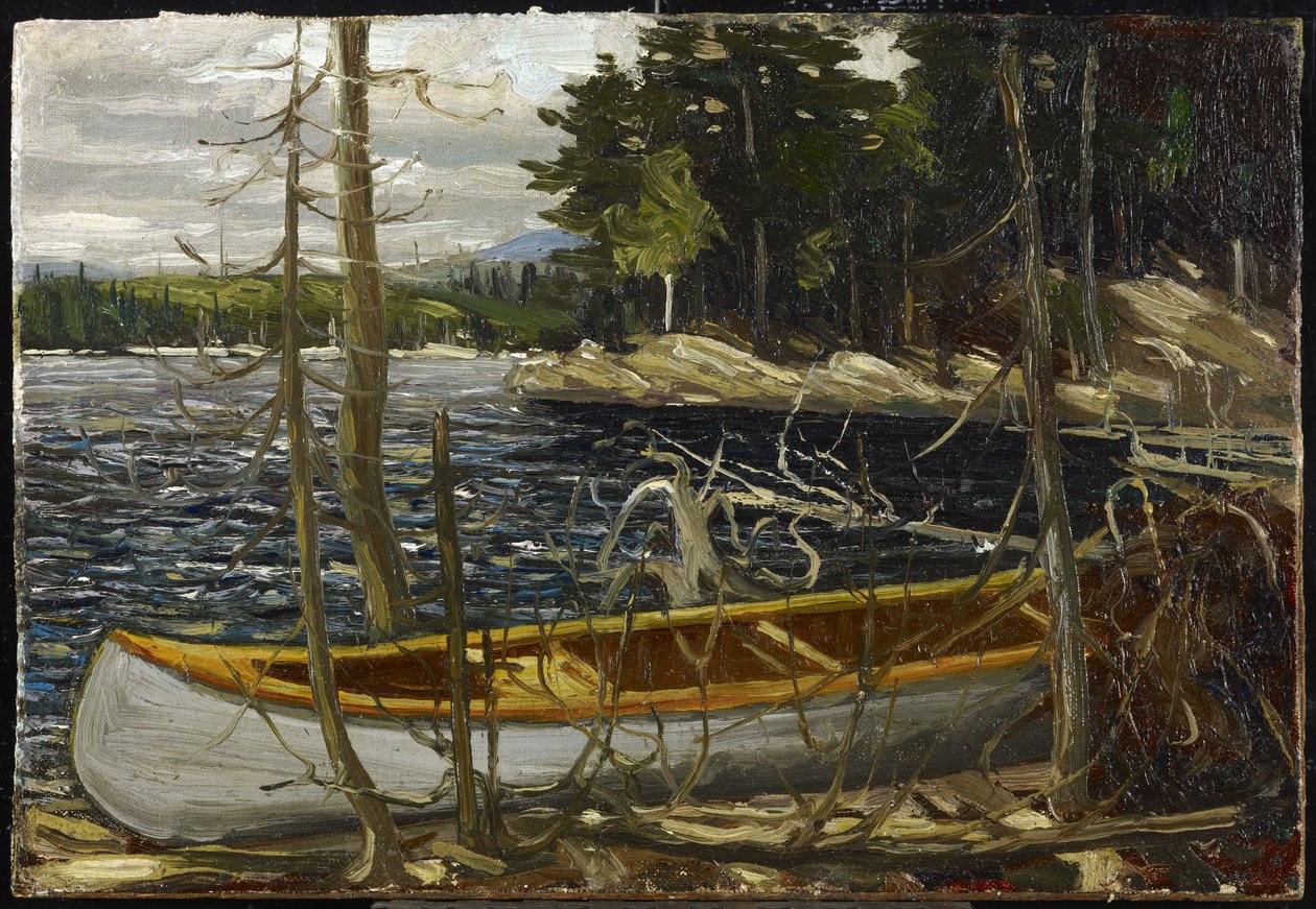 Le canoë, printemps ou automne 1914 - Tom Thomson