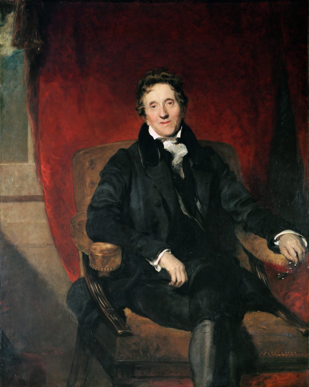 Portrait de Sir John Soane (1753-1837) 1829 - Thomas Lawrence