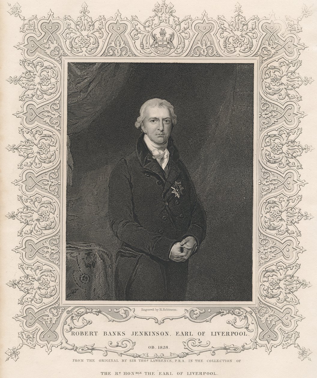 Robert Banks Jenkinson, 2e comte de Liverpool - Thomas Lawrence