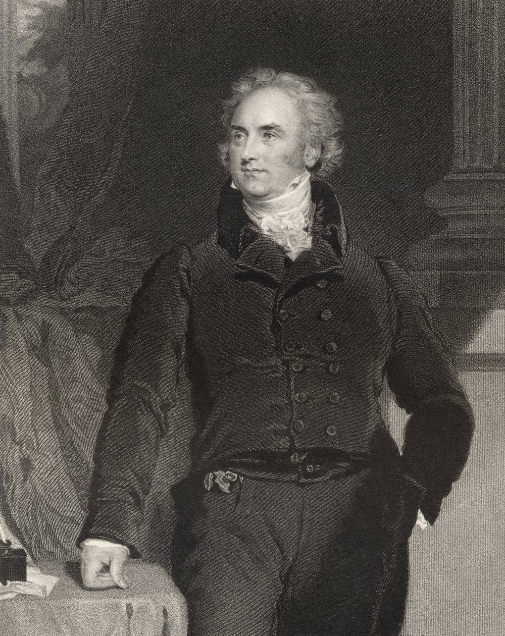 Sir Astley Paston Cooper, gravé par J Cochran, de 