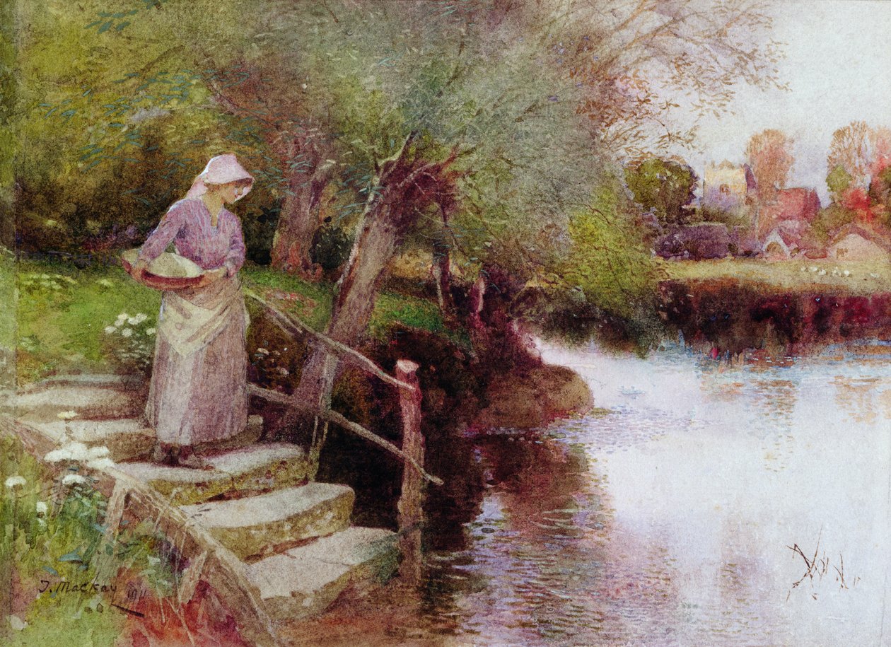 En attendant le ferry - Thomas Mackay