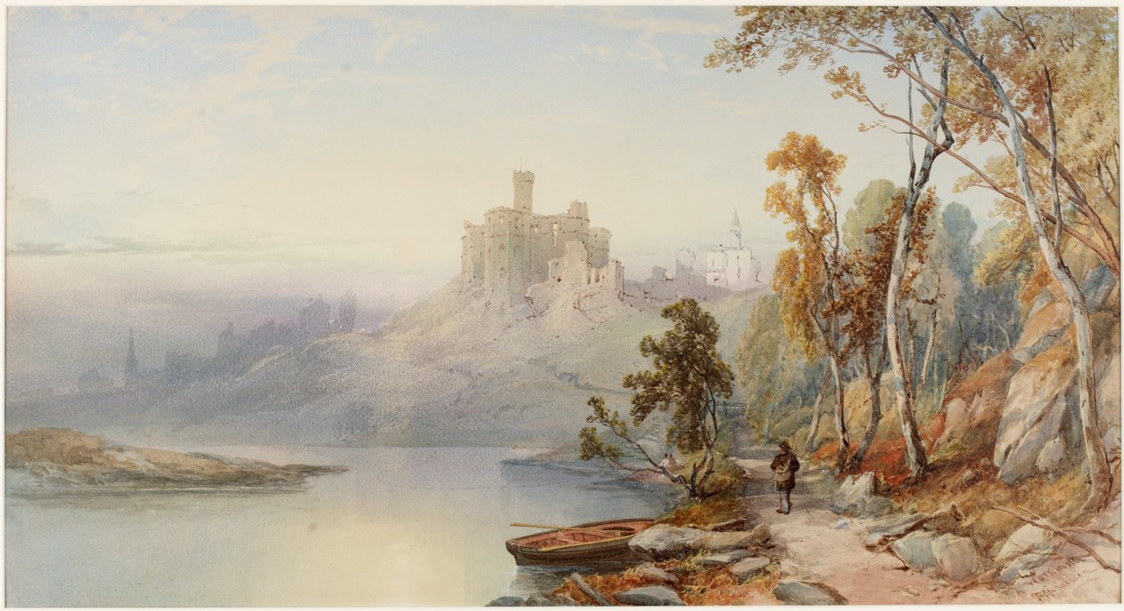 Château de Warkworth - Thomas Miles II Richardson
