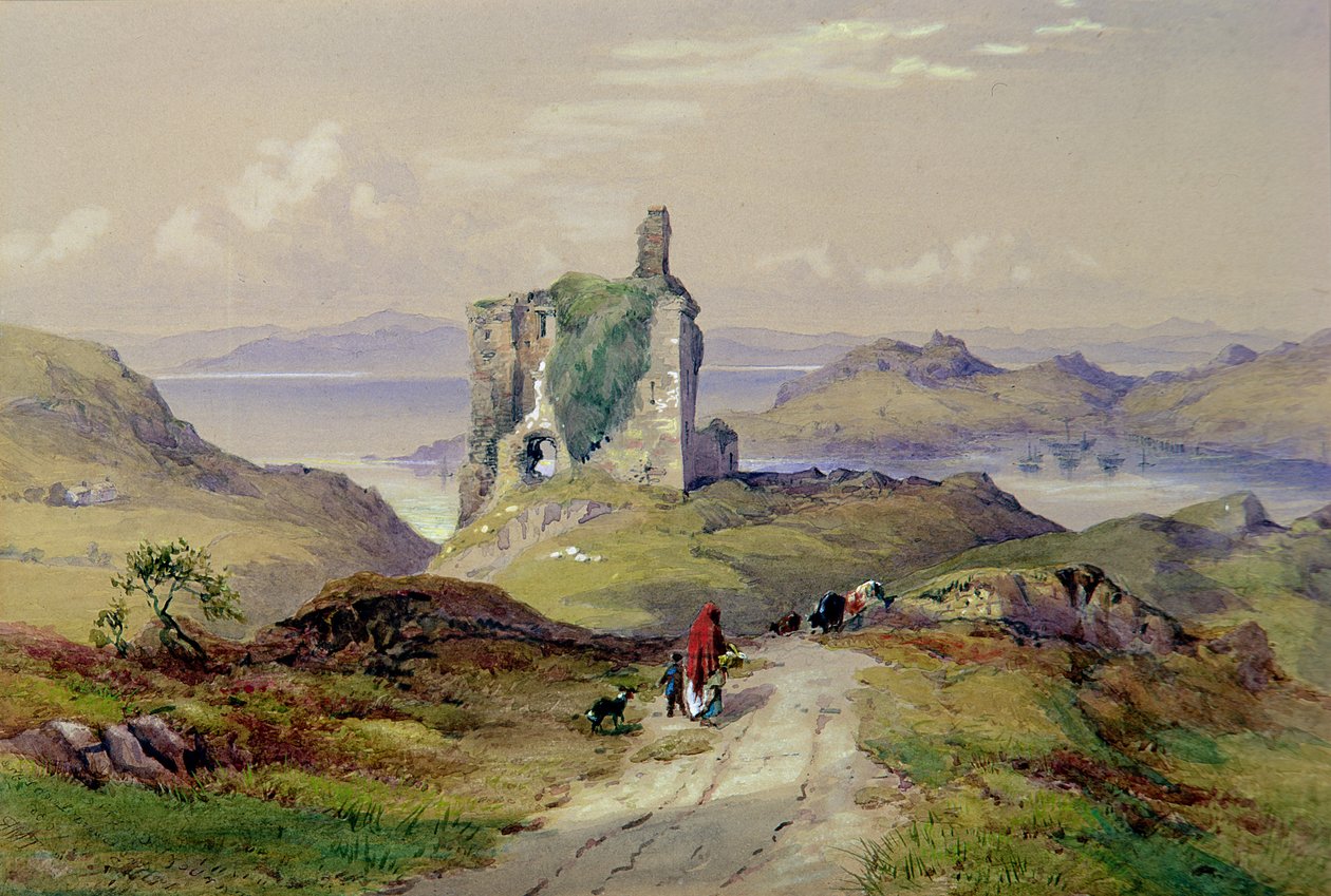 Château de Tarbert, Loch Fyne - Thomas Miles Richardson