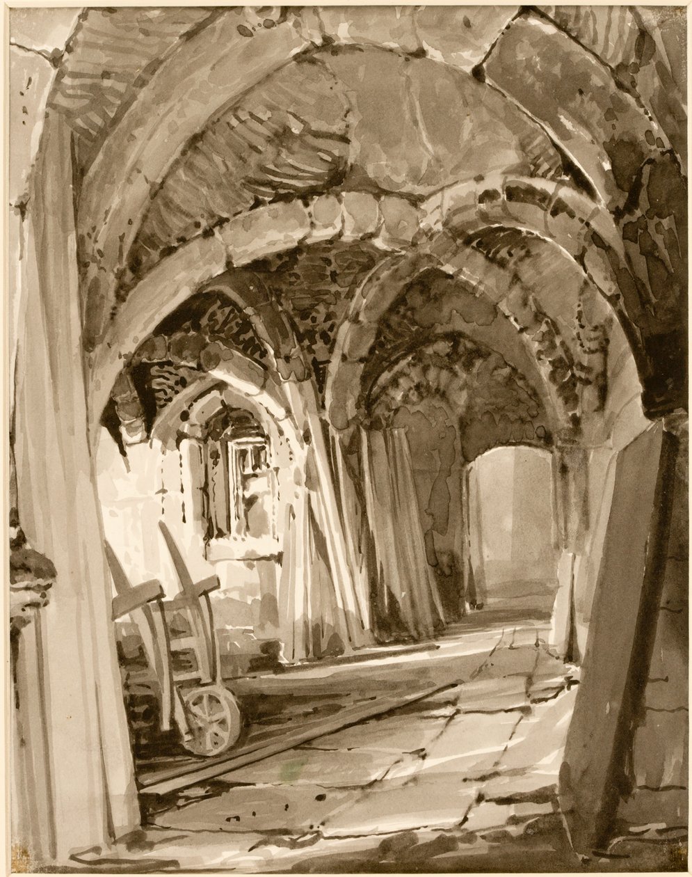 Voûtes sous la chapelle de St. Thomas A