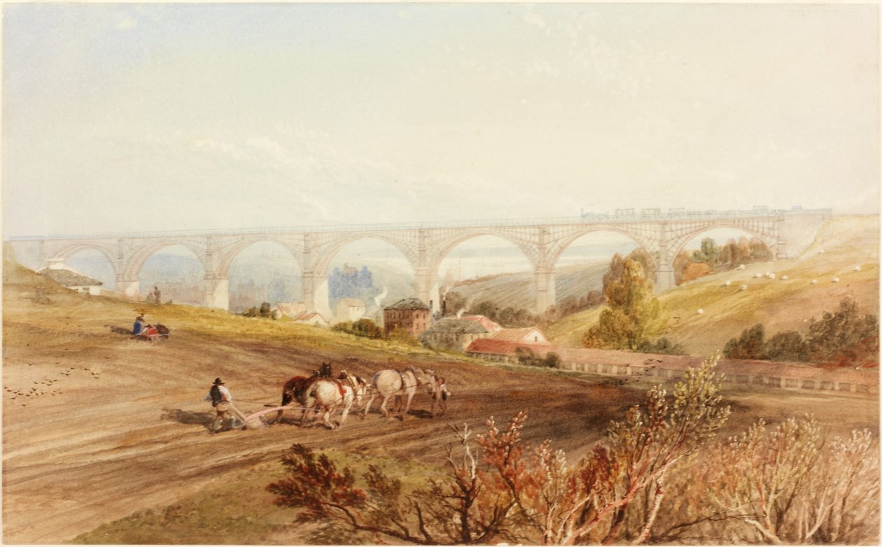 Viaduc de Willington Dene - Thomas Miles Richardson