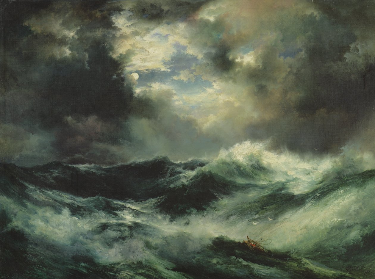 Naufrage au Clair de Lune - Thomas Moran