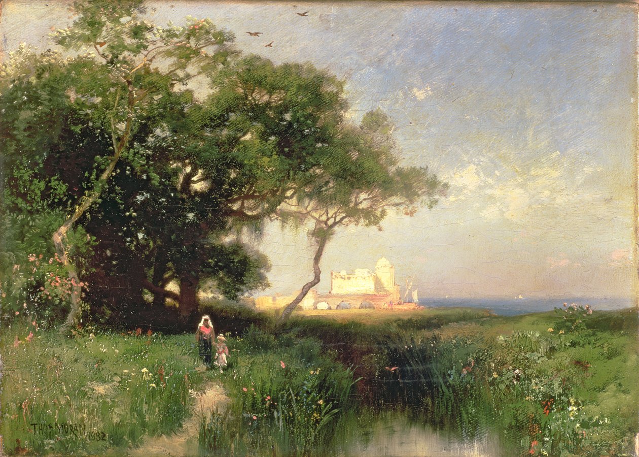 La côte de la Floride, 1882 - Thomas Moran
