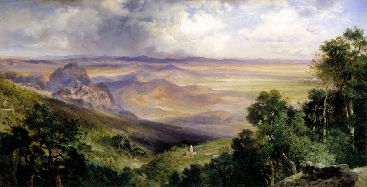 Vallée de Cuernavaca - Thomas Moran