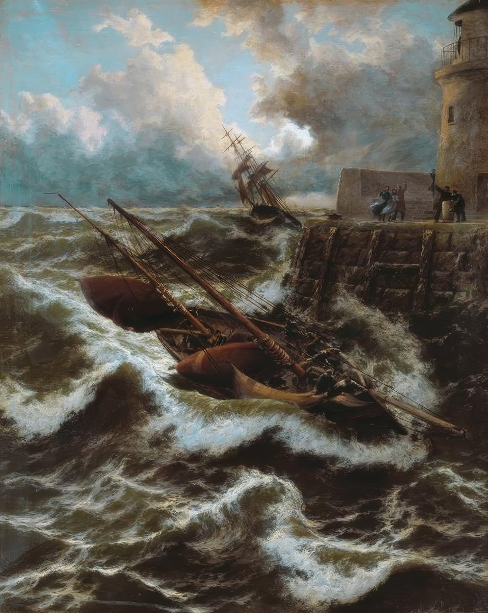 Après une nuit orageuse - Thomas Rose Miles