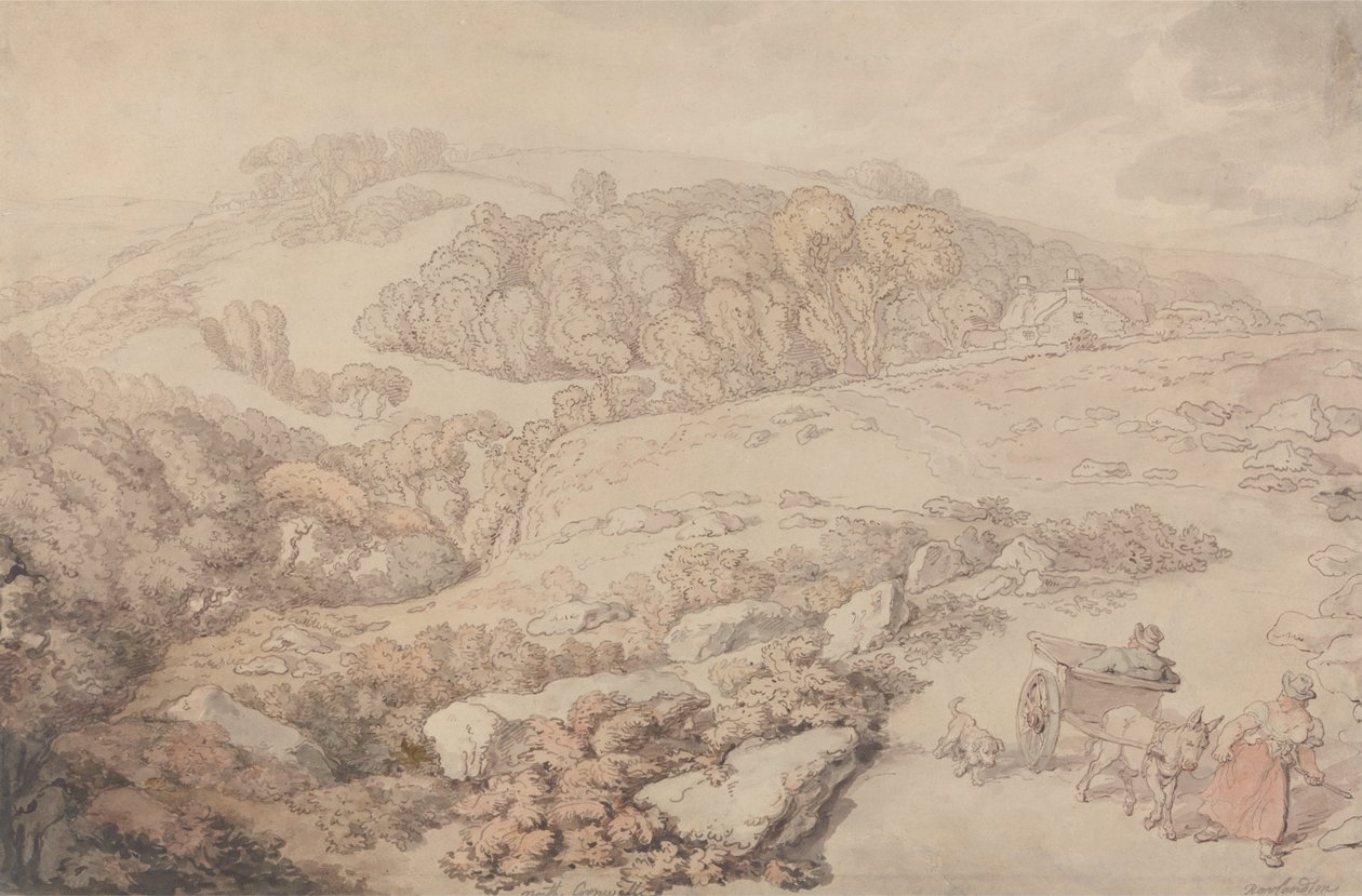 Bodmin Moor - Thomas Rowlandson