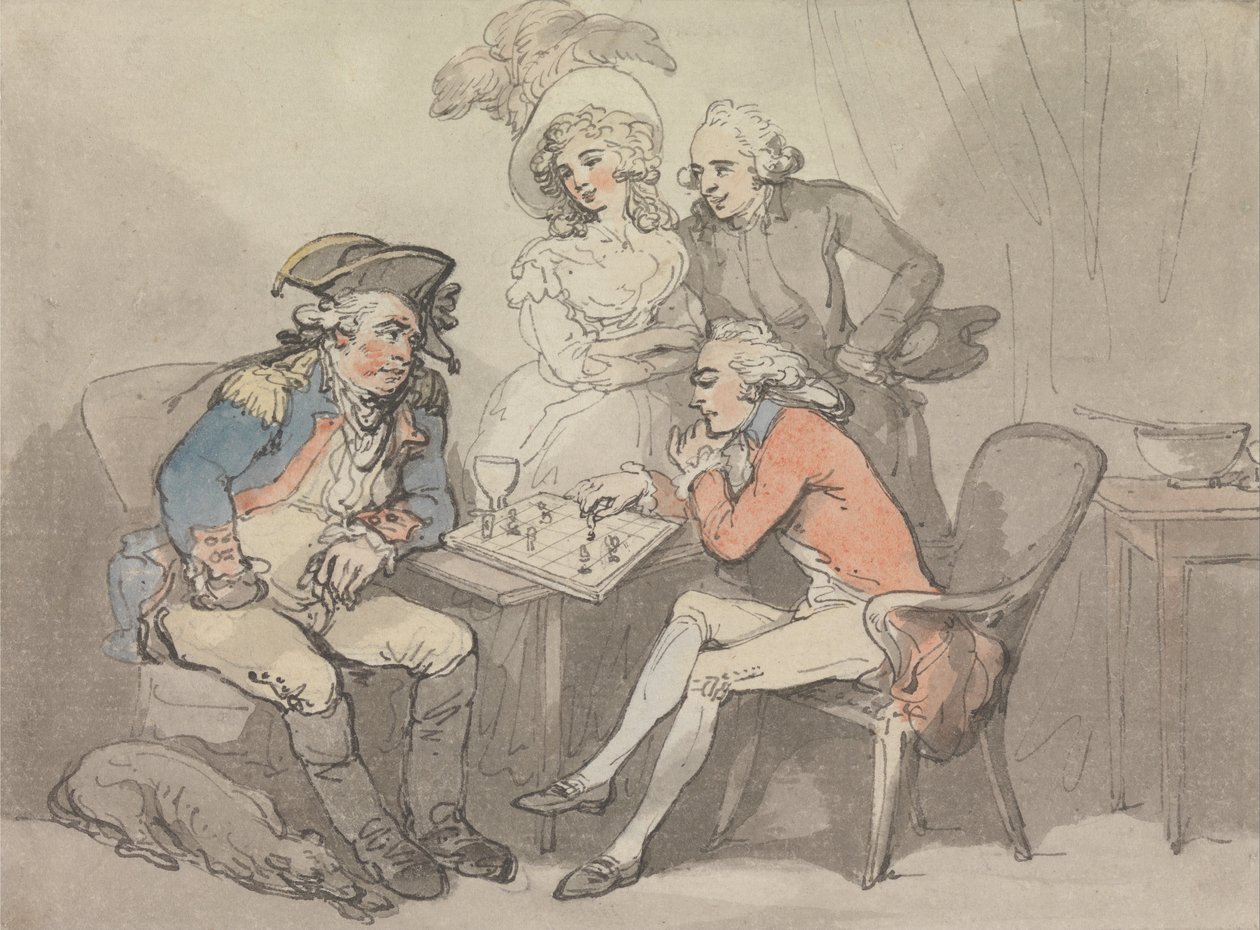 Échec et mat - Thomas Rowlandson