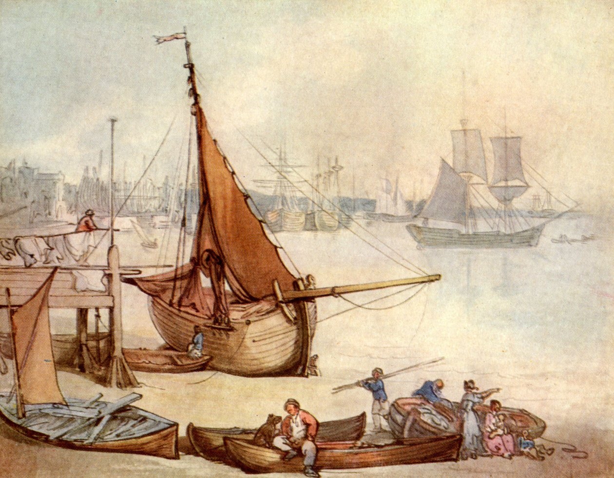 Greenwich - Thomas Rowlandson