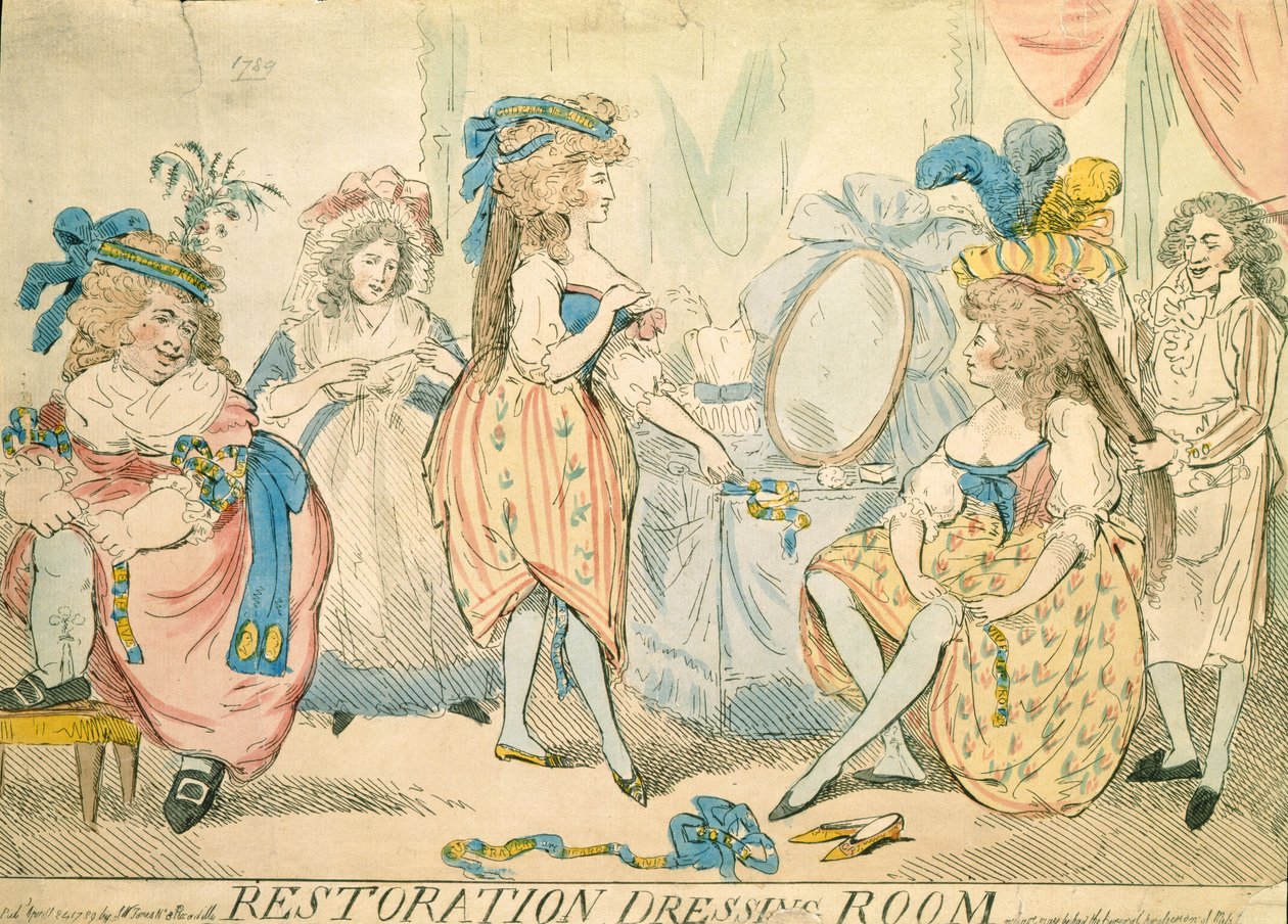 Salle de restauration c.1789 - Thomas Rowlandson