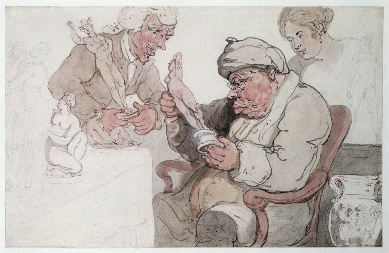 Le Connaisseur - Thomas Rowlandson