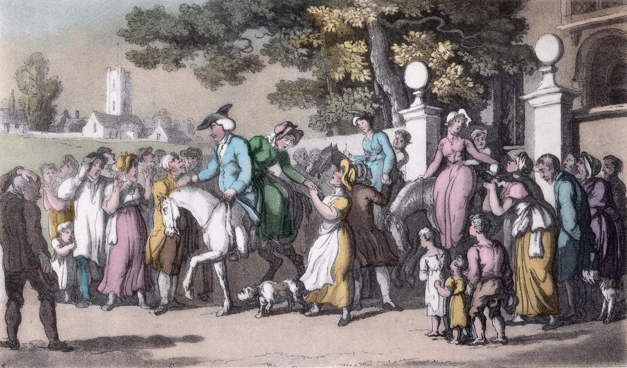 Le départ de Wakefield, illustration de 