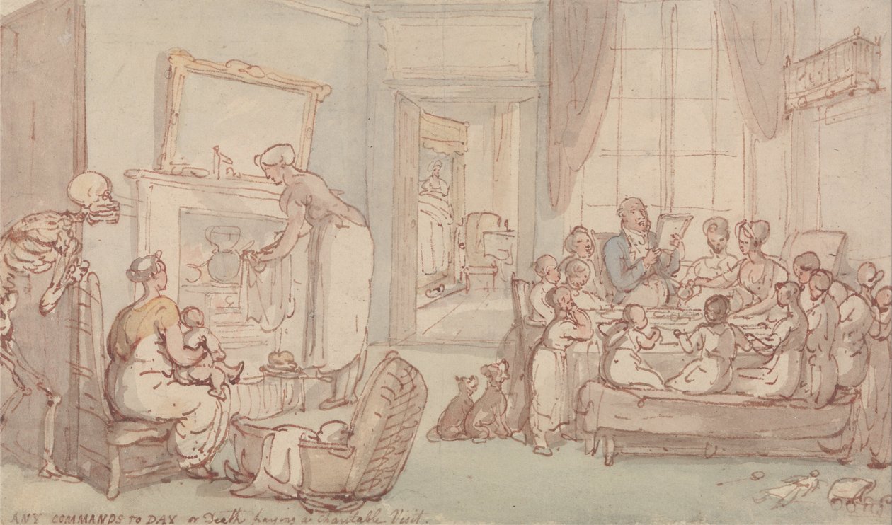 La famille des enfants - Thomas Rowlandson
