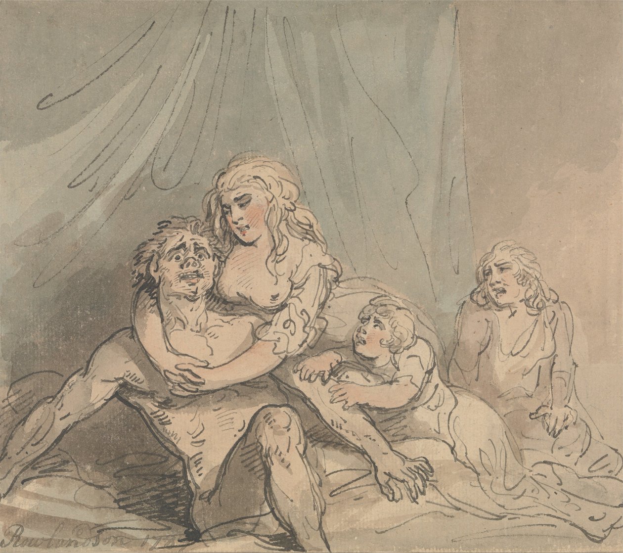 Le Maniac - Thomas Rowlandson