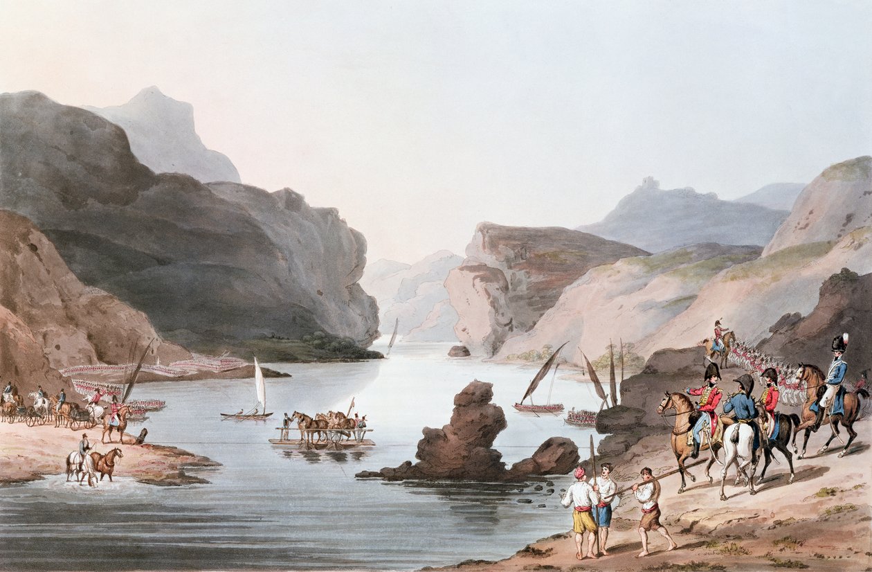 Passage du Tage à Villa Velha vers l