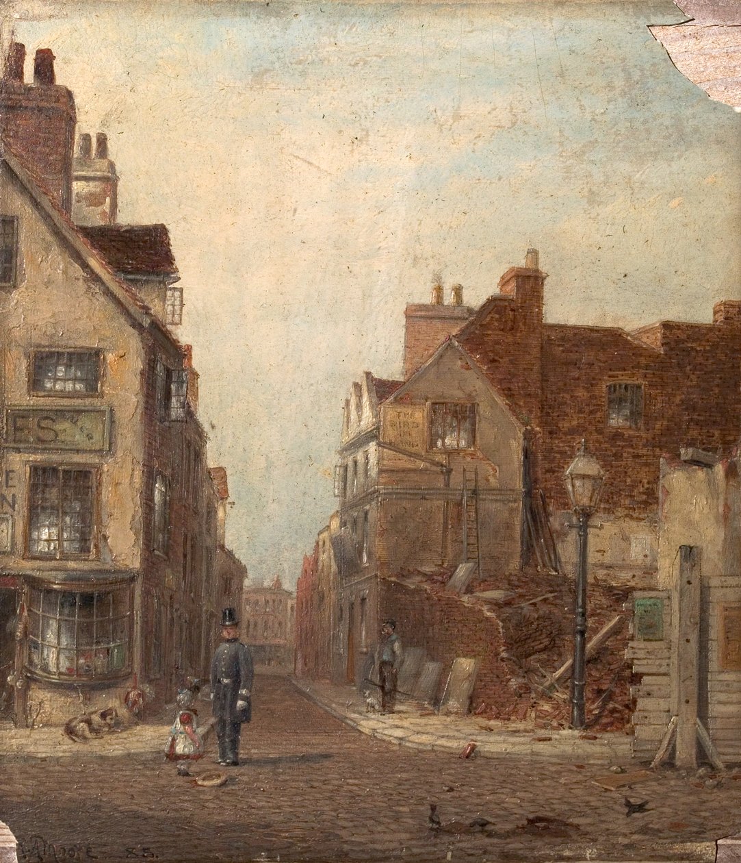 Sheep Lane, Nottingham, vers 1885 - Thomas Sturge Moore