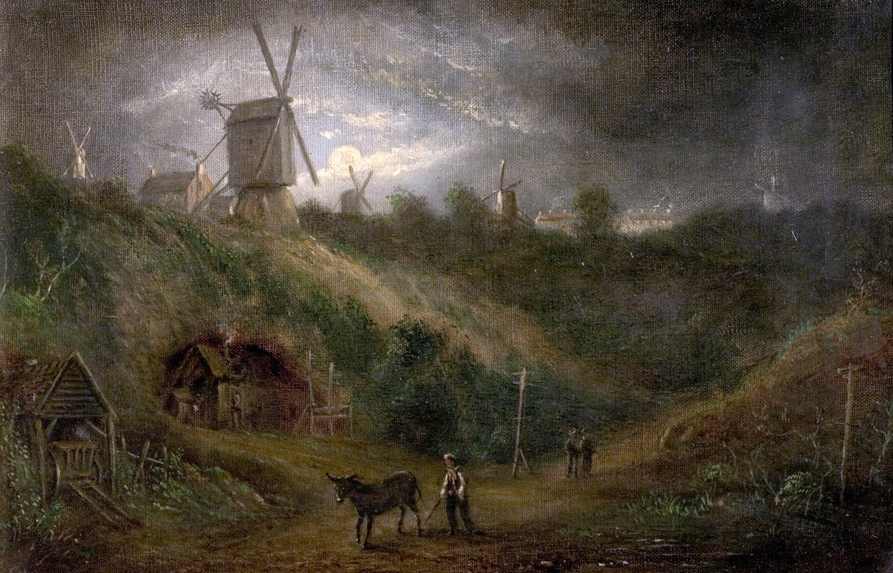 La vieille corde, pied de Gallows Hill, forêt de Nottingham, 1848 - Thomas Sturge Moore