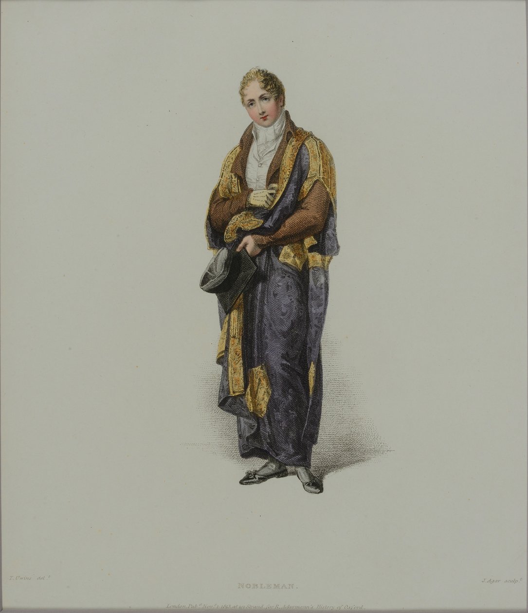 Noble, gravé par J. Agar, publié en 1813 pour 