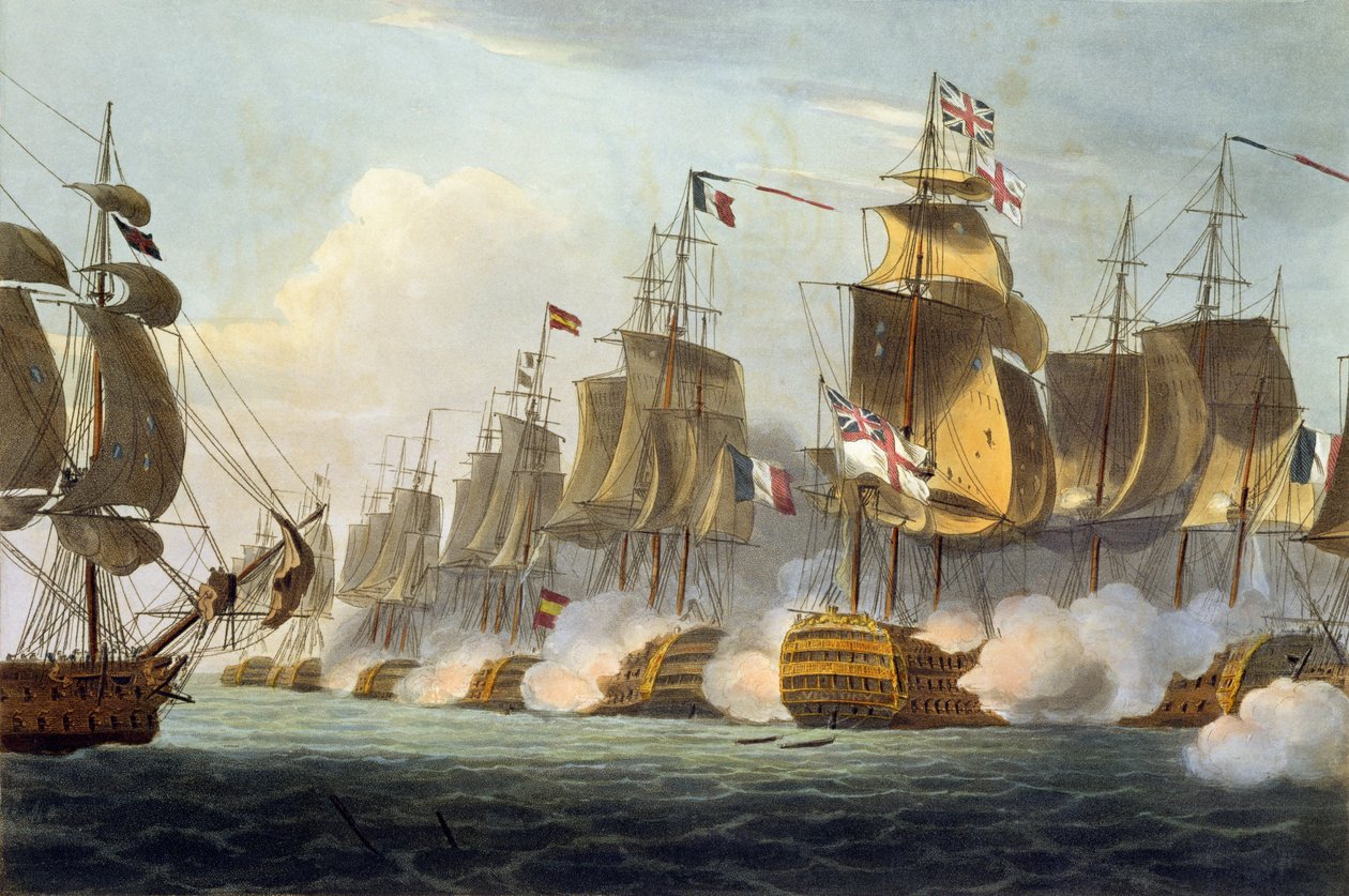 Bataille de Trafalgar, 21 octobre 1805, de 