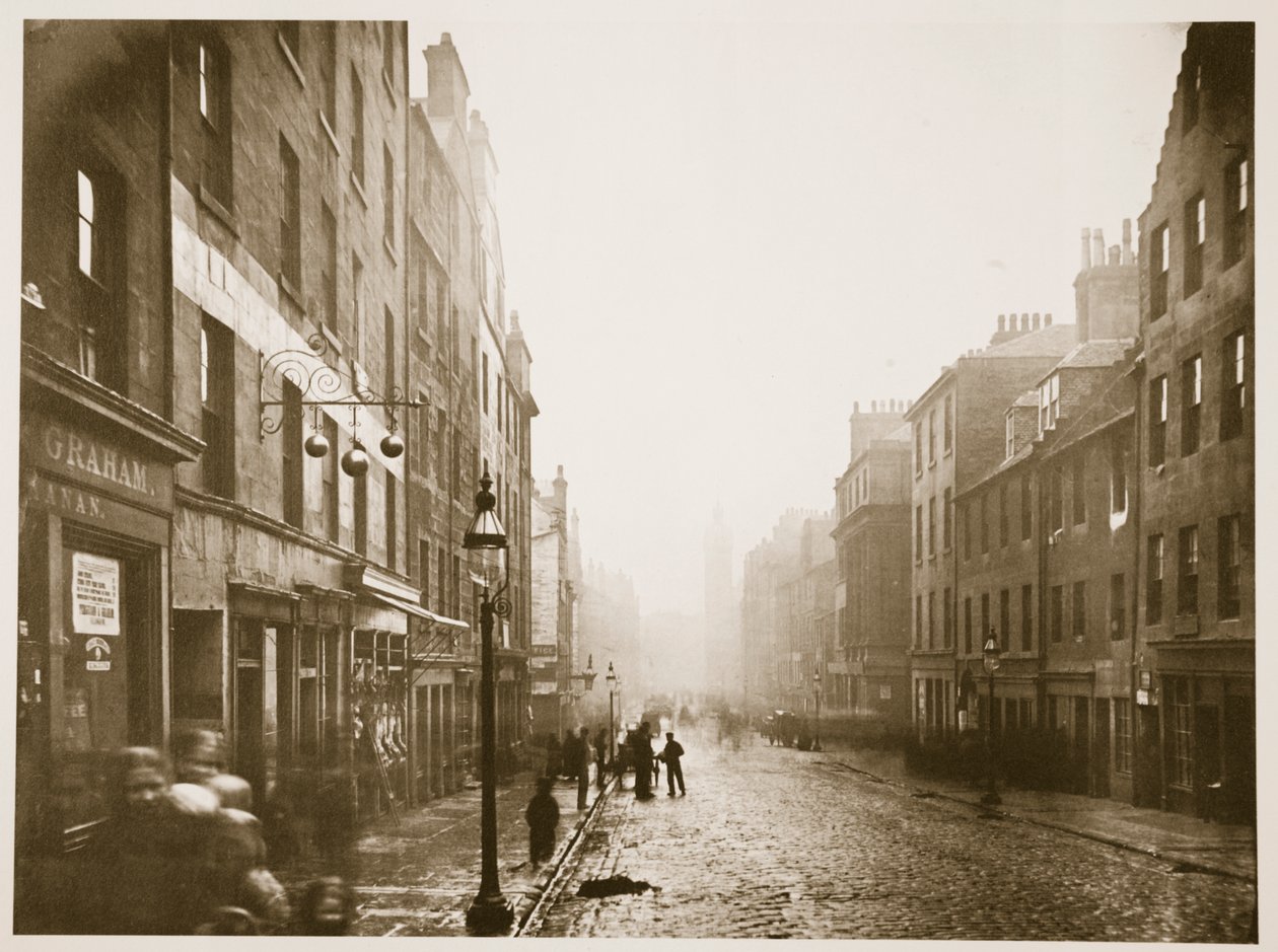 High Street, Glasgow, vers 1878 - Thomas Annan