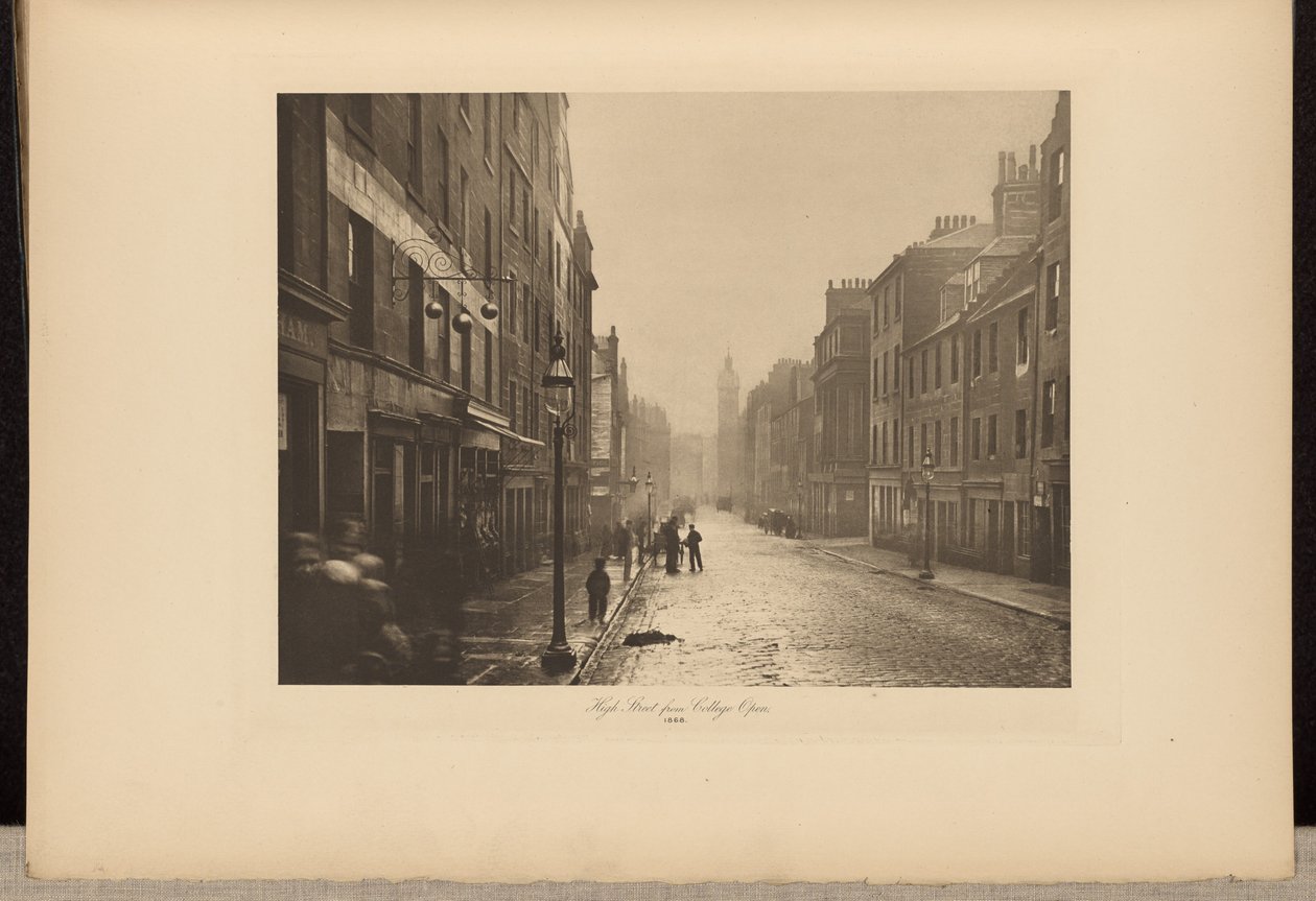 High Street à partir de College Open - Thomas Annan