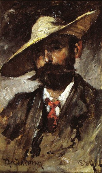 Autoportrait - Thomas Austen Brown
