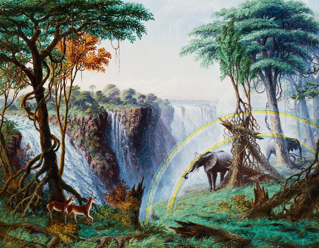 Les Mosi-O-A-Tunya - Thomas Baines