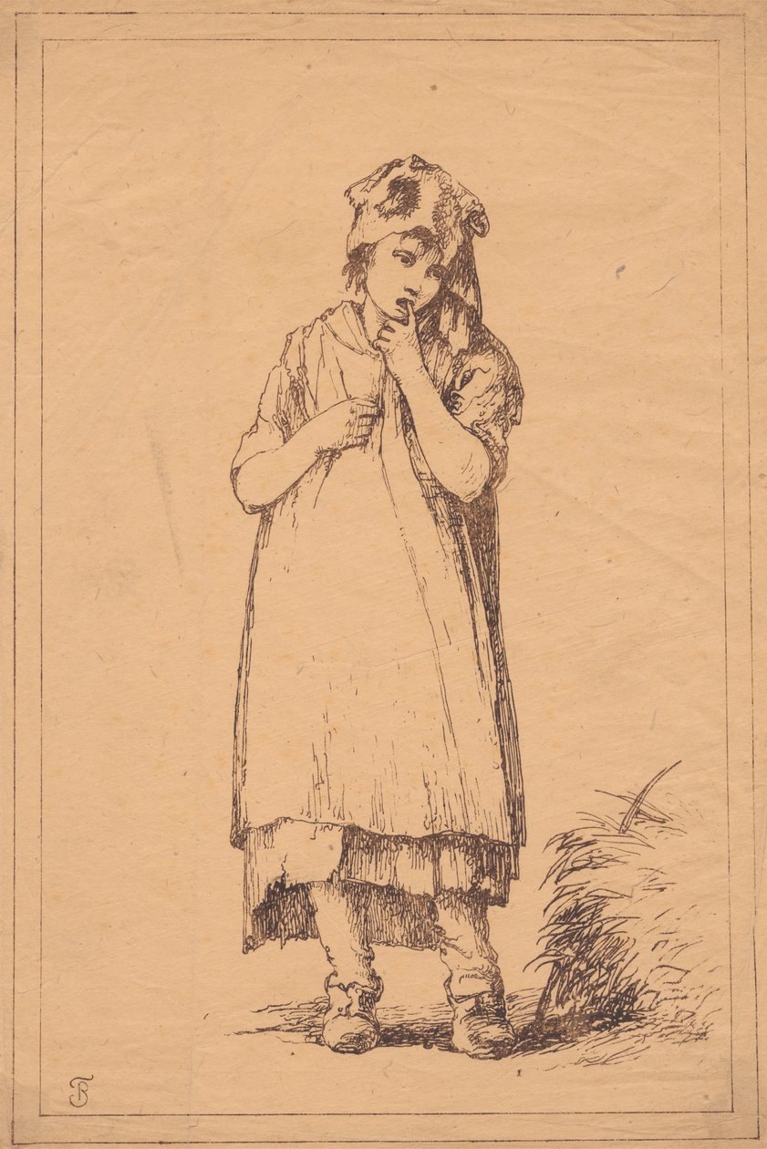 Sujets copiés des Figures rustiques de Barker - Thomas Barker