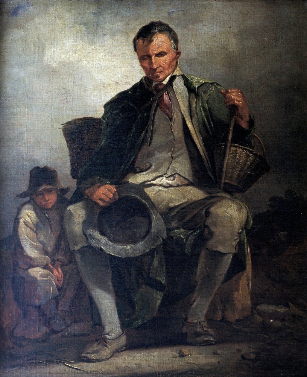 Le mendiant aveugle, c.1788 - Thomas Barker of Bath