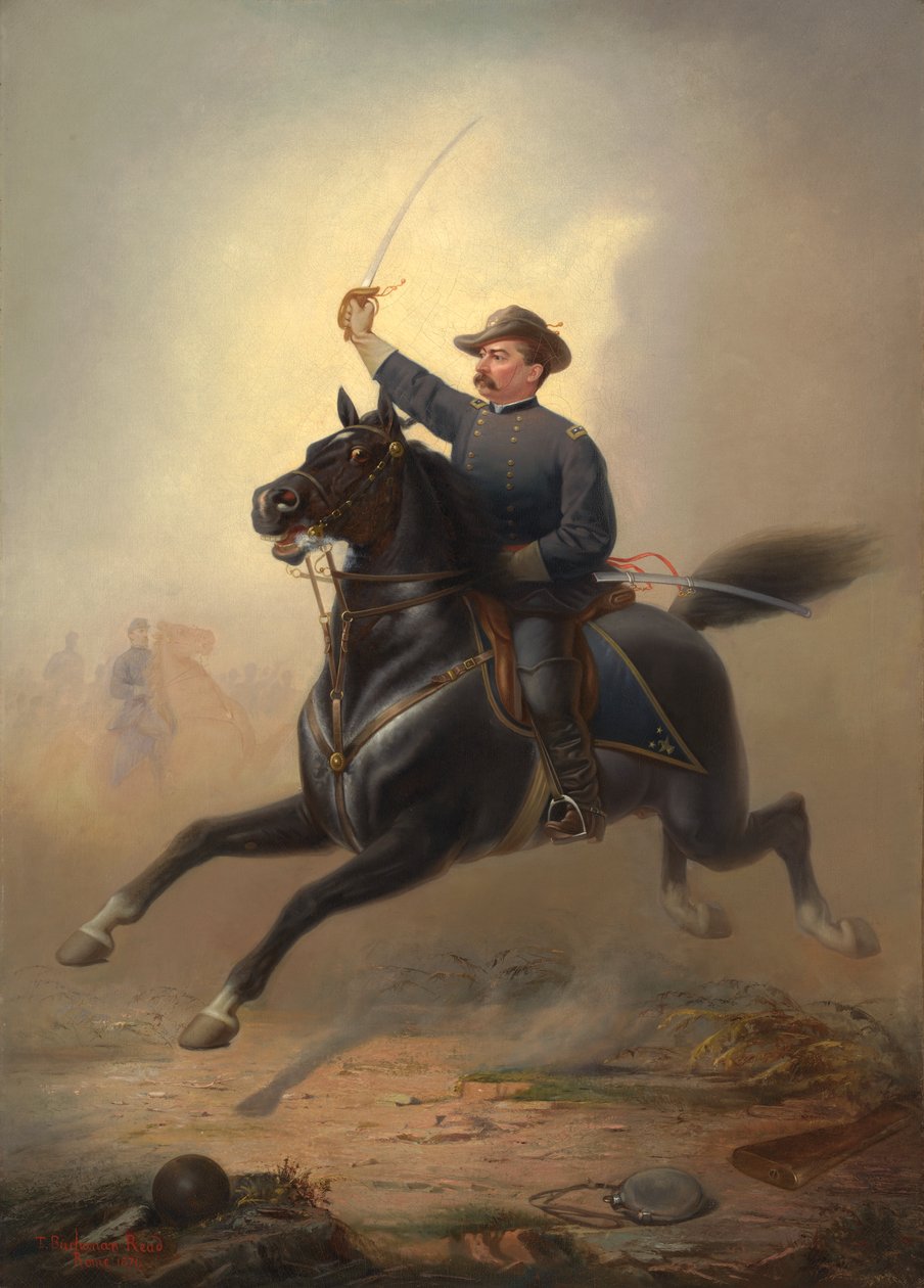 Philip Henry Sheridan, 1871 - Thomas Buchanan Read