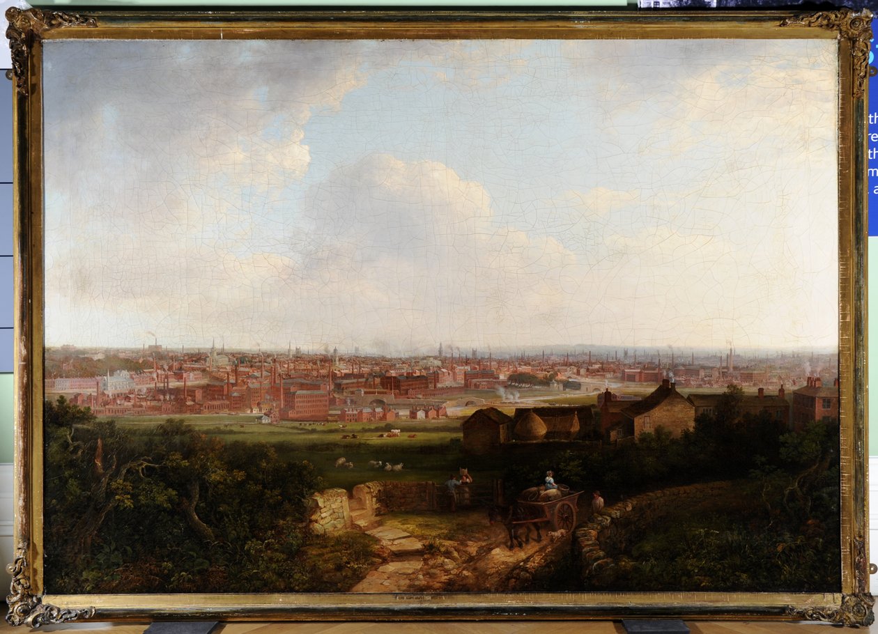 Vue de Leeds - Thomas Burras