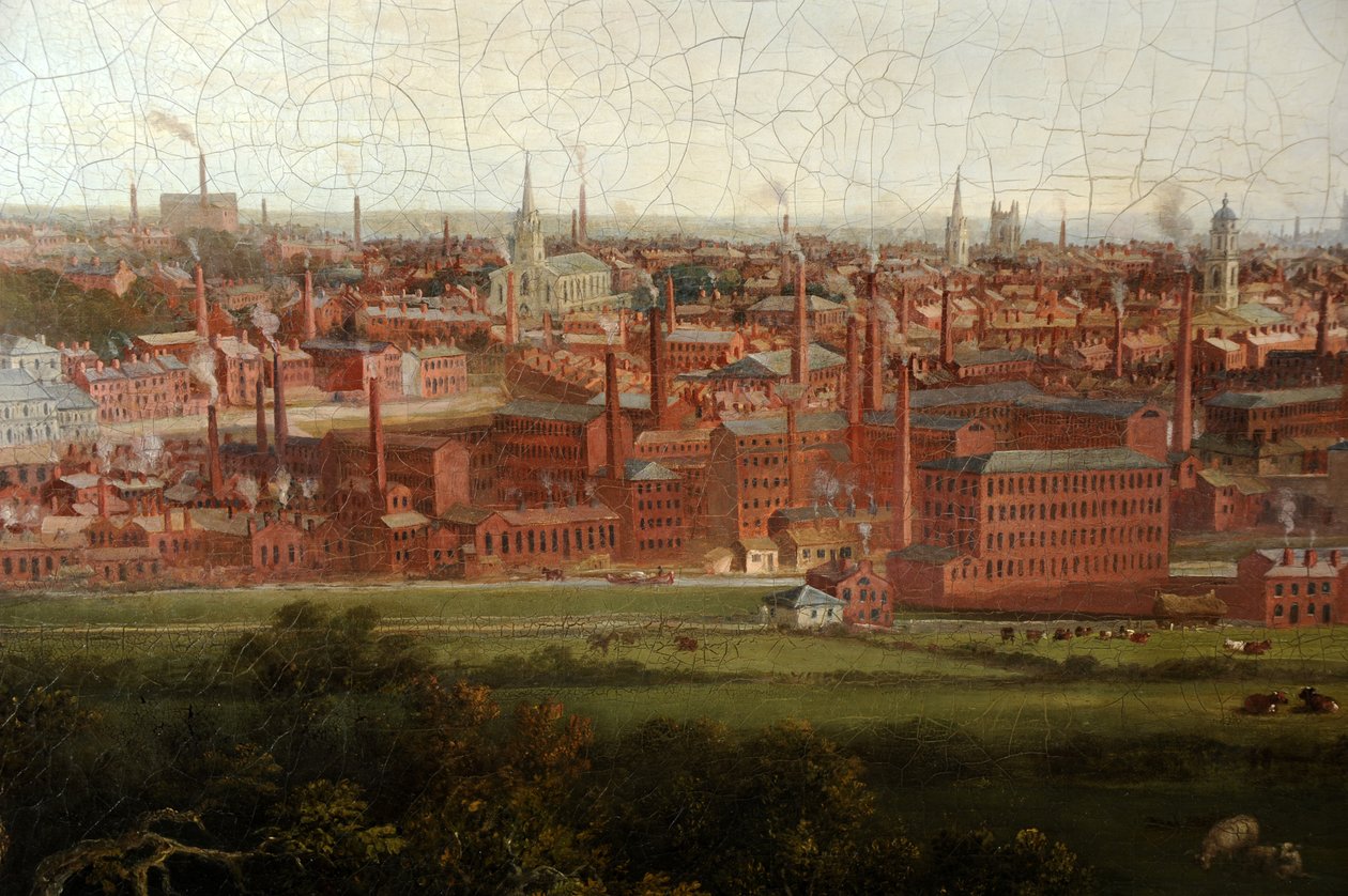 Vue de Leeds - Thomas Burras