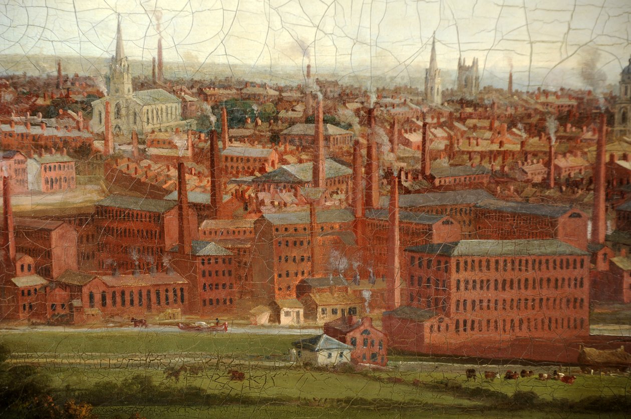 Vue de Leeds - Thomas Burras