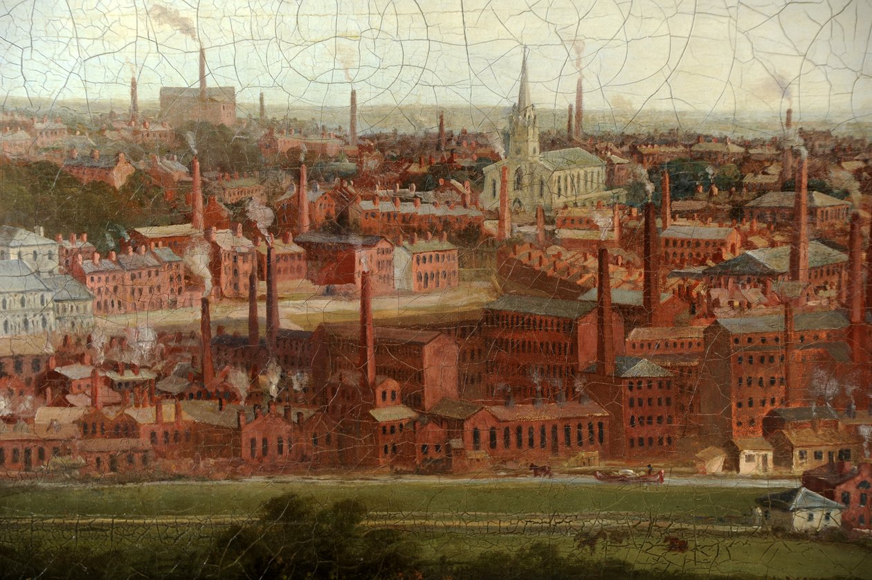 Vue de Leeds - Thomas Burras