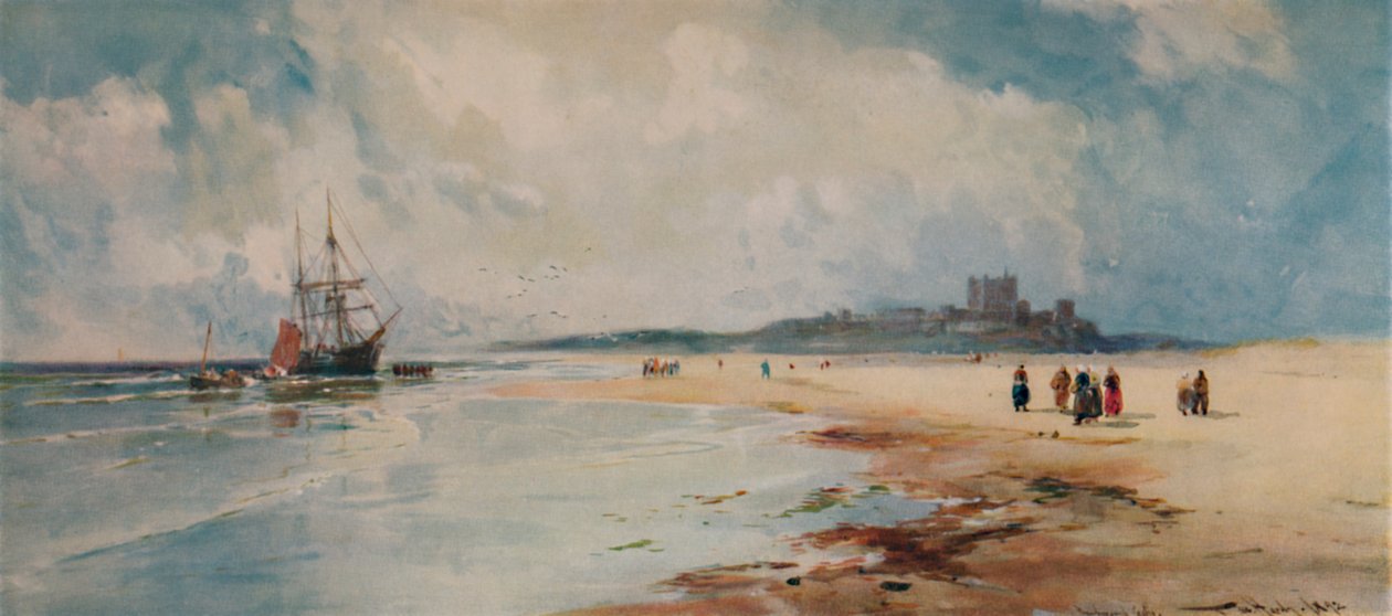 Château de Bamborough, 1892, 1935 - Thomas Bush Hardy