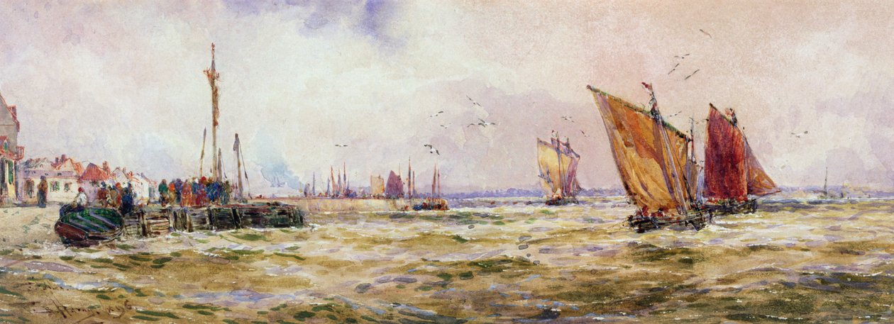 Le Port, 1896 - Thomas Bush Hardy