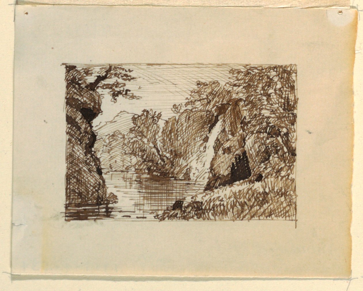 Paysage imaginaire - Thomas Cole